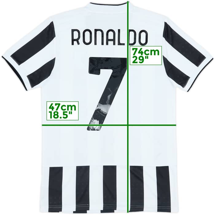 2021-22 Juventus Home Shirt Ronaldo #7 - 6/10 - (S)
