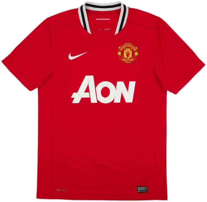 2011-12 Manchester United Home Shirt - 5/10 - (S)