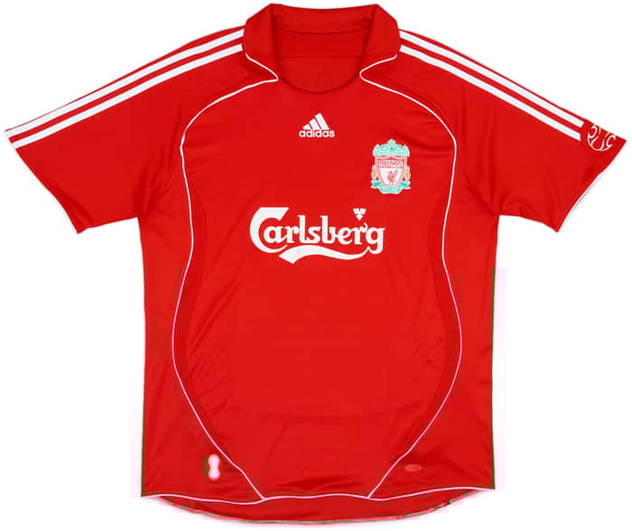 2006-08 Liverpool Home Shirt Alonso #14 - 7/10 - (L)