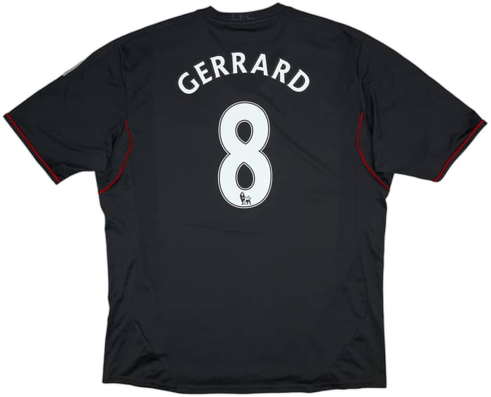 2011-12 Liverpool Away Shirt Gerrard #8 - 6/10 - (XXL)