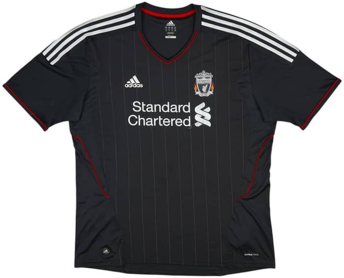 2011-12 Liverpool Away Shirt Gerrard #8 - 6/10 - (XXL)
