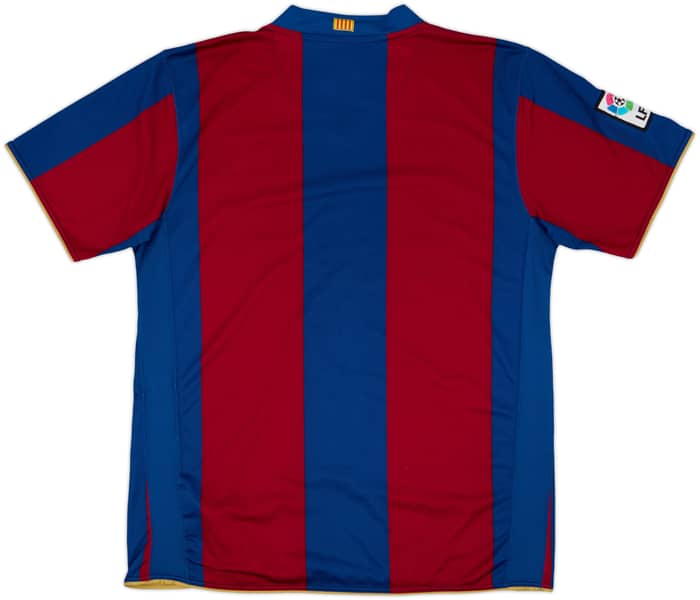 2007-08 Barcelona Home Shirt - 5/10 - (L)