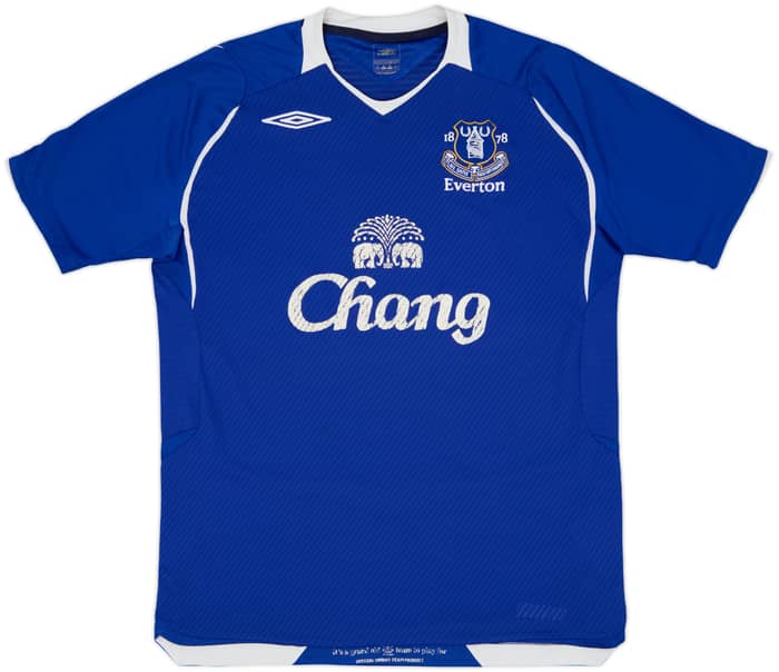 2008-09 Everton Home Shirt - 5/10 - (M)