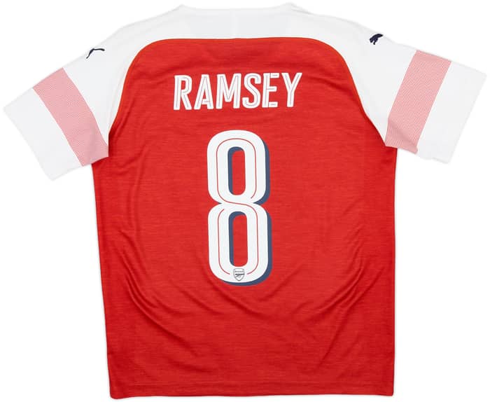 2018-19 Arsenal Home Shirt Ramsey #8 - 8/10 - (XL.Boys)
