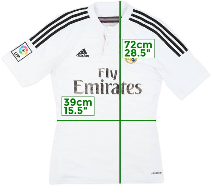 2014-15 Real Madrid Home Shirt - 5/10 - (S)