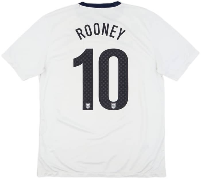 2013 England 150th Anniversary Home Shirt Rooney #10 - 6/10 - (L)