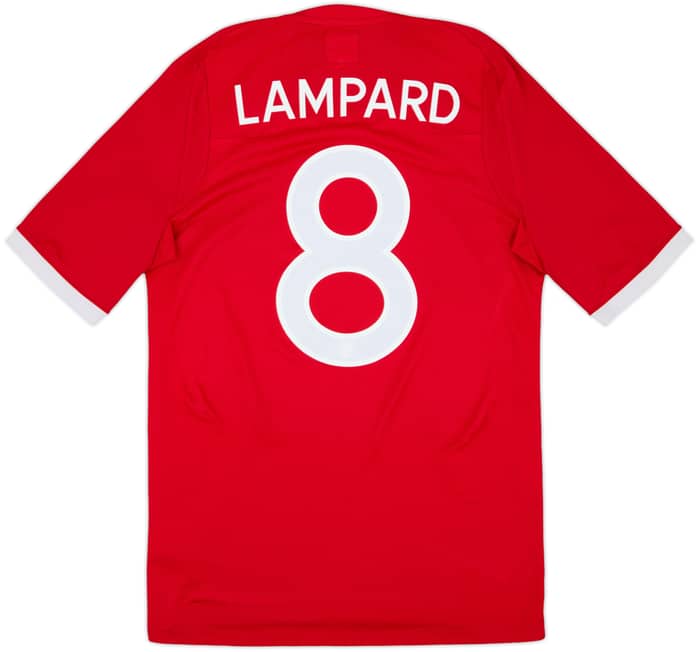 2010-11 England Away Shirt Lampard #8 - 8/10 - (S)