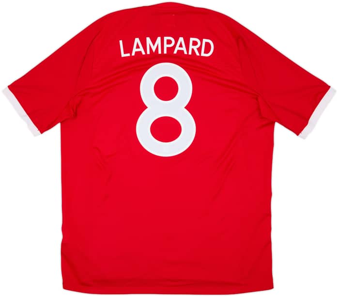 2010-11 England Away Shirt Lampard #8 - 8/10 - (XL)
