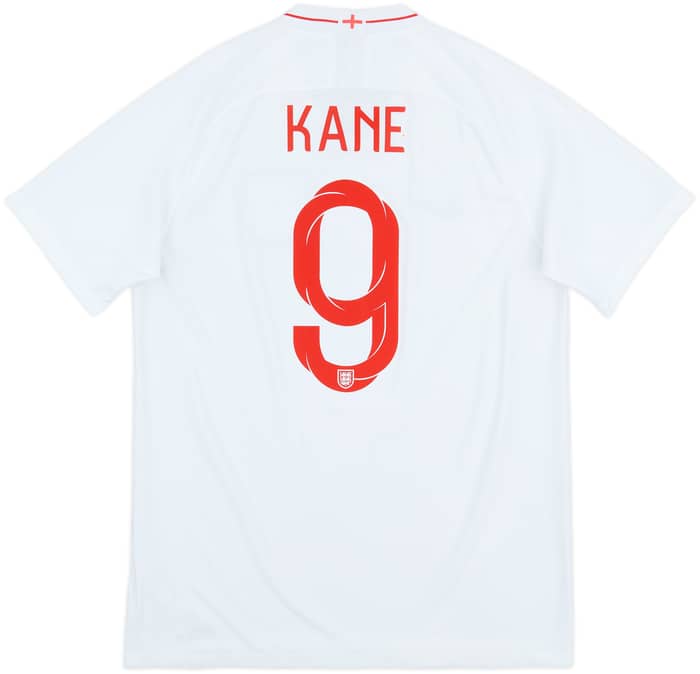 2018-19 England Home Shirt Kane #9 - 7/10 - (L)