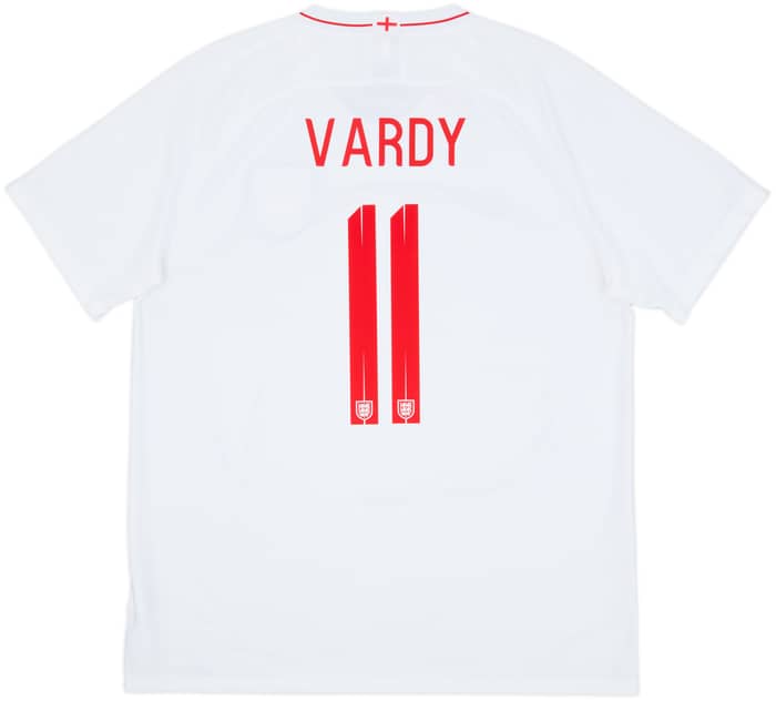 2018-19 England Home Shirt Vardy #11 - 9/10 - (XL)