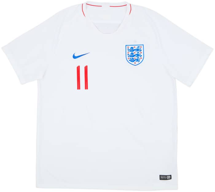 2018-19 England Home Shirt Vardy #11 - 9/10 - (XL)