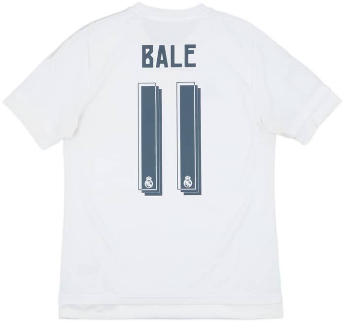 2015-16 Real Madrid Home Shirt Bale #11 - 7/10 - (M)