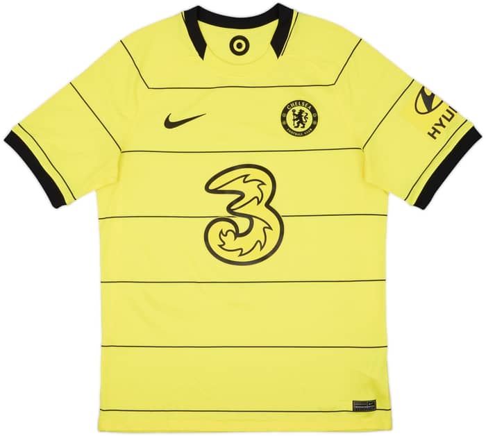 2021-22 Chelsea Away Shirt T.Silva #6 - 8/10 - (M)