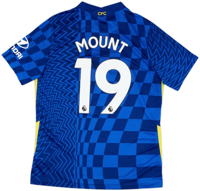 2021-22 Chelsea Home Shirt Mount #19 - 7/10 - (L)