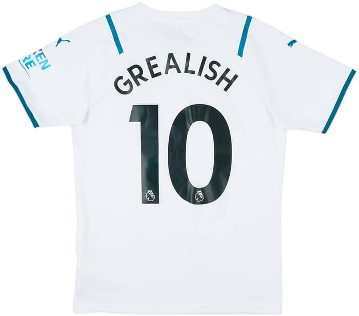 2021-22 Manchester City Away Shirt Grealish #10 - 8/10 - (S)