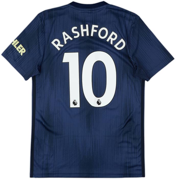 2018-19 Manchester United Third Shirt Rashford #10 - 8/10 - (S)