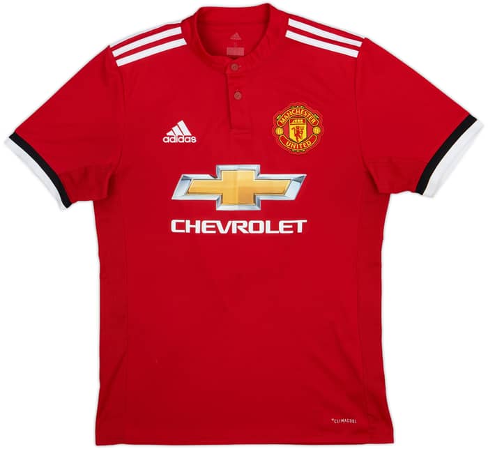 2017-18 Manchester United Home Shirt Pogba #6 - 5/10 - (S)