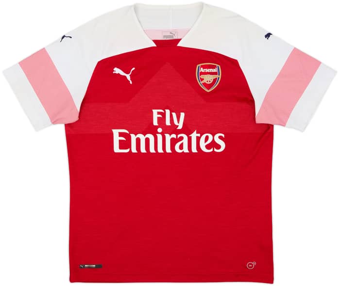 2018-19 Arsenal Home Shirt Saka #87 - 8/10 - (L)