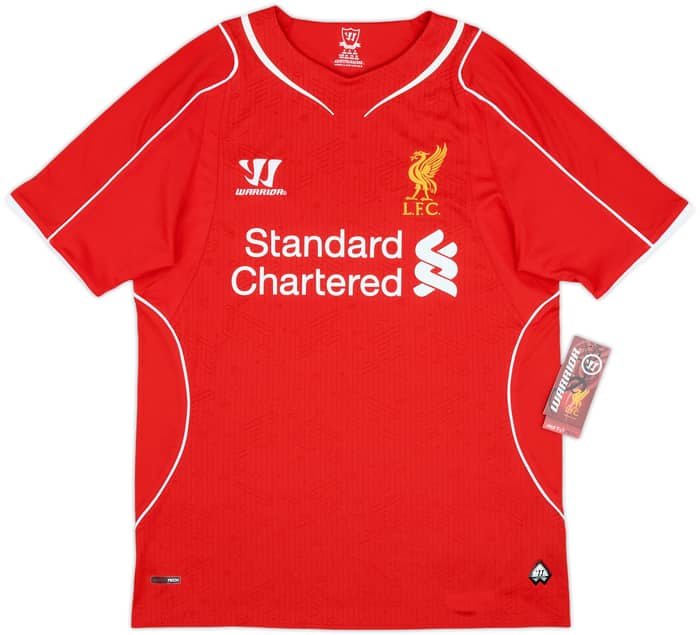 2014-15 Liverpool Home Shirt Gerrard #8 (S)