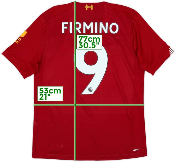 2019-20 Liverpool Home Shirt Firmino #9 - 6/10 - (S)
