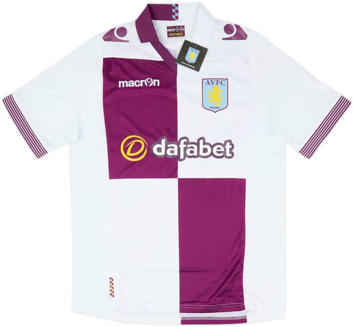 2013-14 Aston Villa Away Shirt Grealish #40 (S)