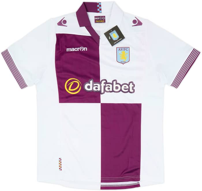 2013-14 Aston Villa Away Shirt Grealish #40 (XL.Boys)