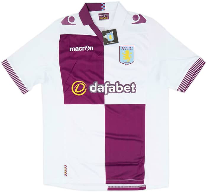 2013-14 Aston Villa Away Shirt Grealish #40 (M)