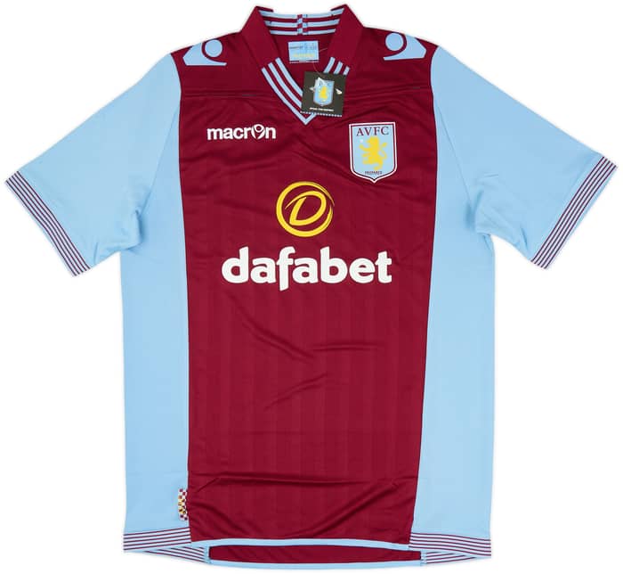 2013-14 Aston Villa Home Shirt Benteke #20 (L)