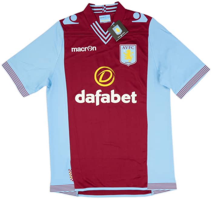 2013-14 Aston Villa Home Shirt Grealish #40 (S)