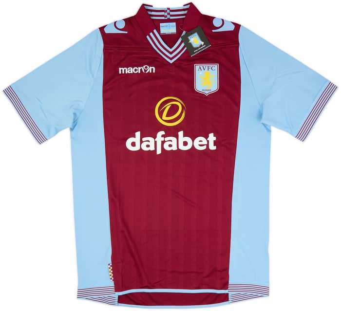 2013-14 Aston Villa Home Shirt Grealish #40 (L)