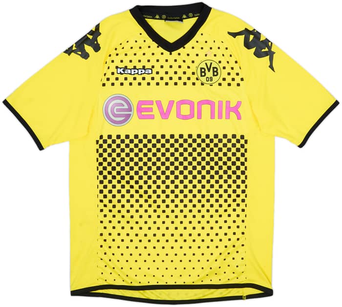 2011-12 Borussia Dortmund Home Shirt Lewandowksi #9 - 6/10 - (M)