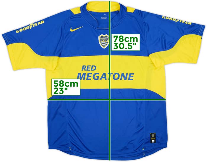 2005 Boca Juniors Home Shirt - 8/10 - (XL)