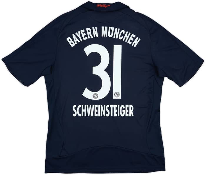 2008-09 Bayern Munich Away Shirt Schweinsteiger #31 - 8/10 - (L)
