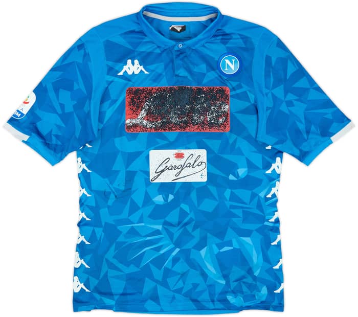 2018-19 Napoli Home Shirt Insigne #24 - 3/10 - (L)