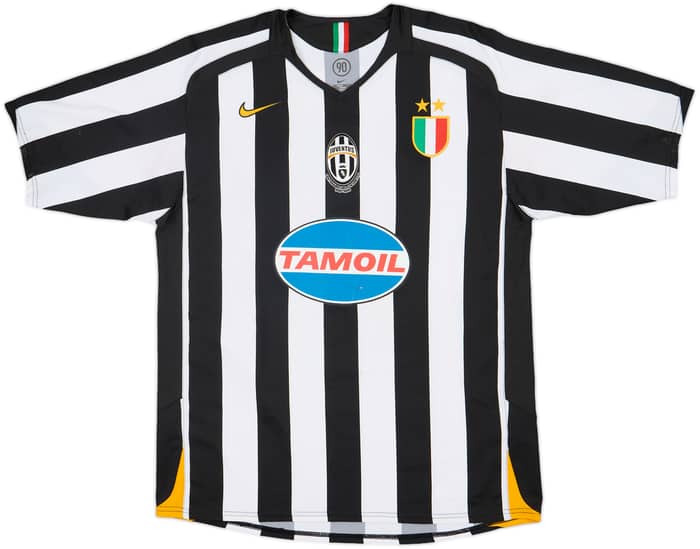 2005-06 Juventus Home Shirt Ibrahimovic #9 - 5/10 - (L)