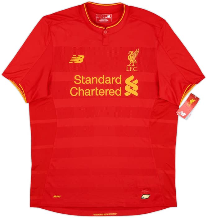2016-17 Liverpool Home Shirt Firmino #11 (L)