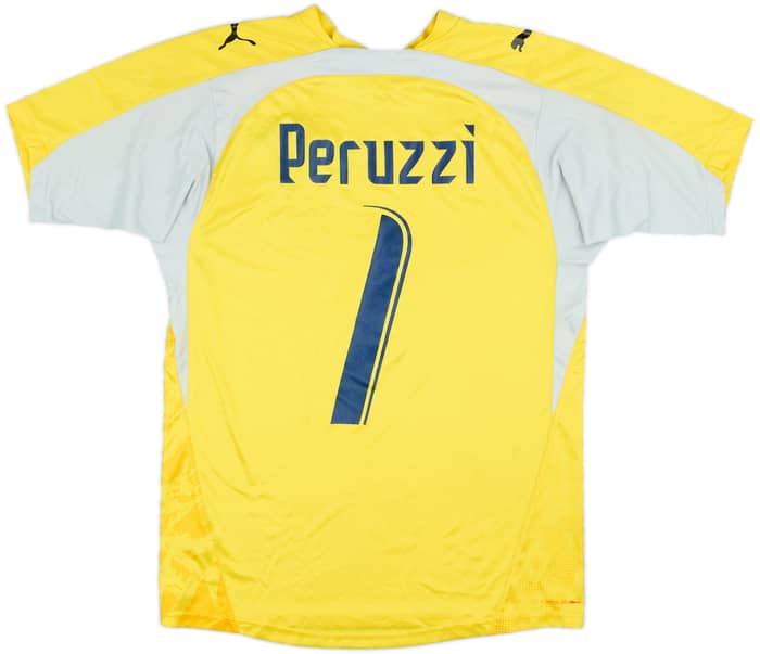 2006-07 Lazio GK S/S Shirt Peruzzi #1 - 7/10 - (M)