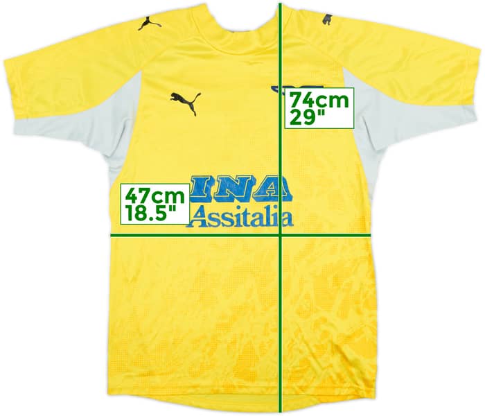 2006-07 Lazio GK S/S Shirt Peruzzi #1 - 7/10 - (M)