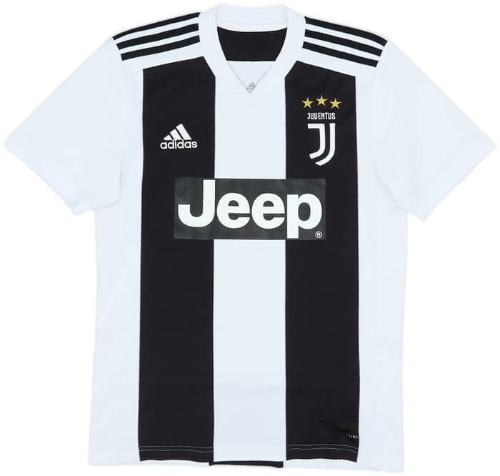2018-19 Juventus Signed Home Shirt Ronaldo #7 - 5/10 - (XS)
