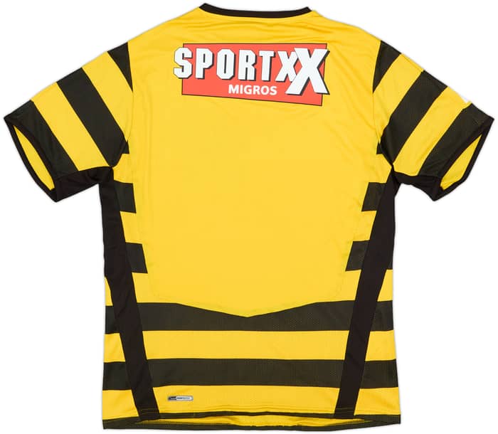 2008-09 Young Boys Player Issue Home Shirt - 8/10 - (M)