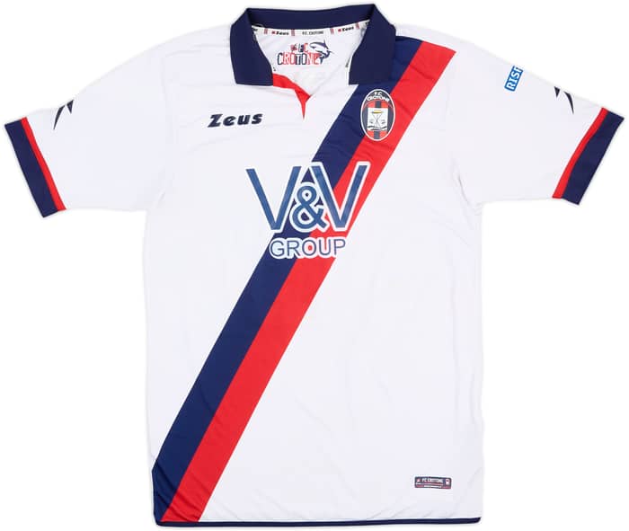 2014-15 Crotone Match Issue Away Shirt Cremonesi #5
