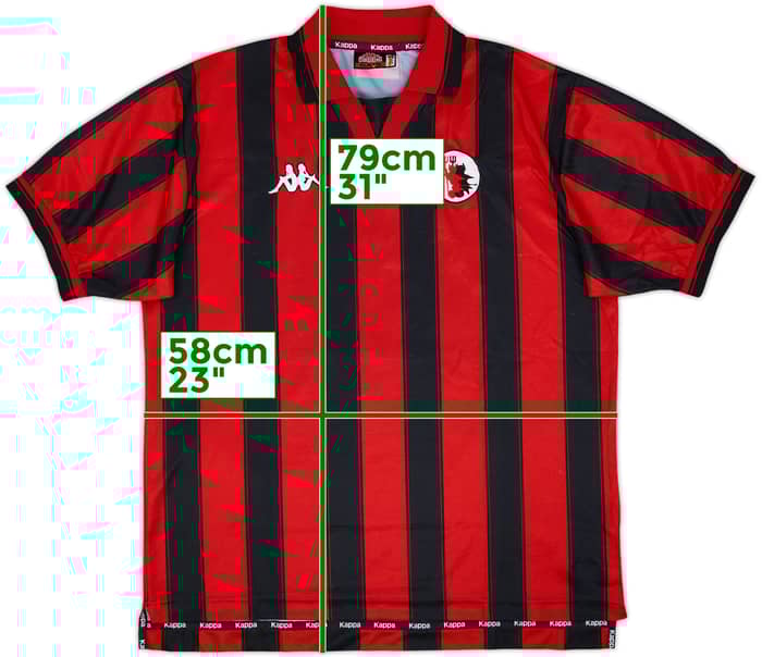 1997-99 Foggia Home Shirt Chianese #27 - 9/10 - (XL)
