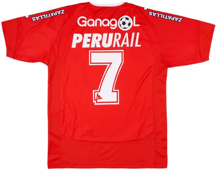 2005 Club Cienciano Home Shirt #7 - 9/10 - (L)