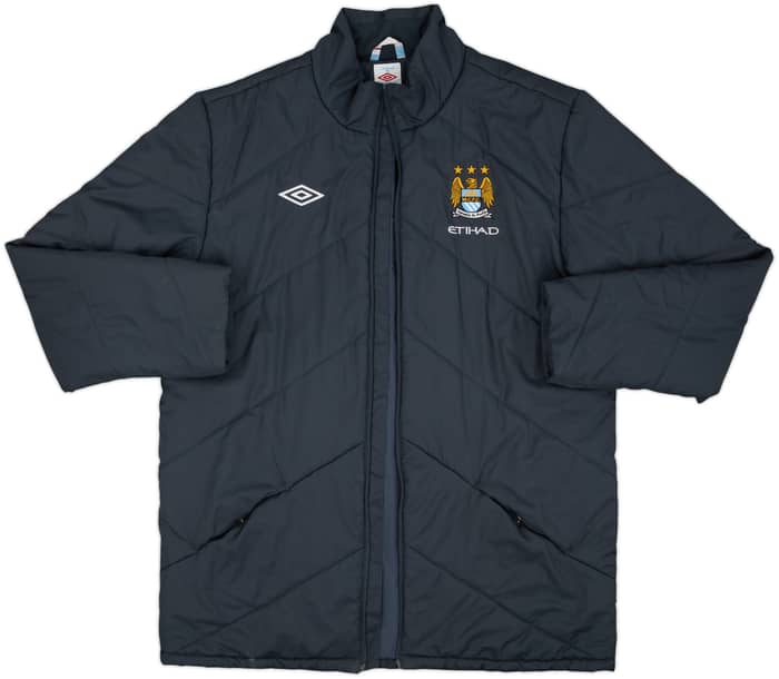 2009-10 Manchester City Umbro Padded Bench Coat - 4/10 - (XL)