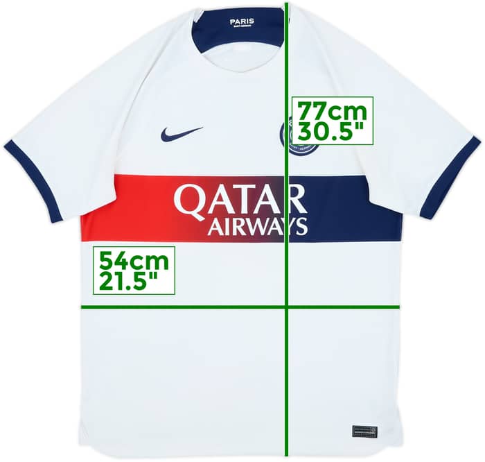 2023-24 Paris Saint-Germain Away Shirt - 6/10 - (L)