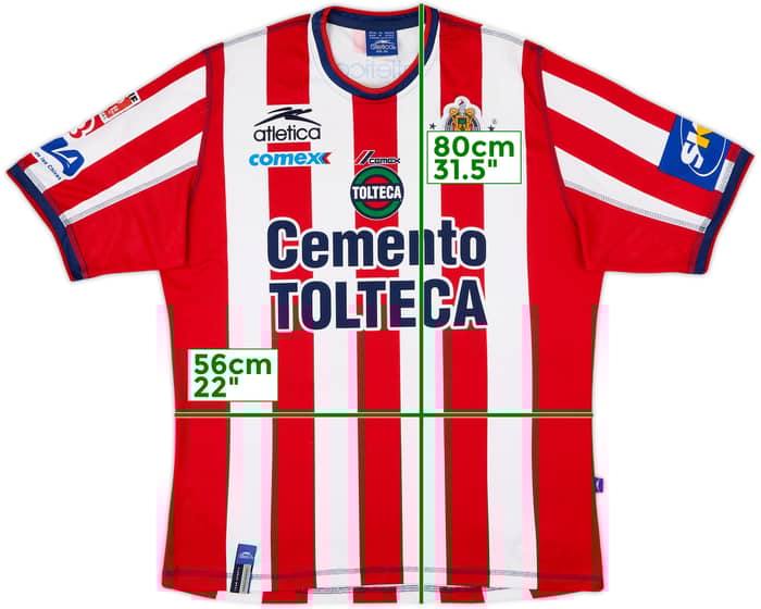 2002-03 Chivas Guadalajara Home Shirt - 8/10 - (XL)