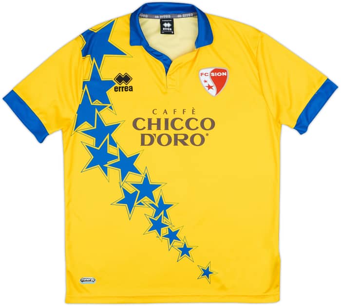 2015-16 FC Sion European Third Shirt E. Fernandes #7 - 8/10 - (S)