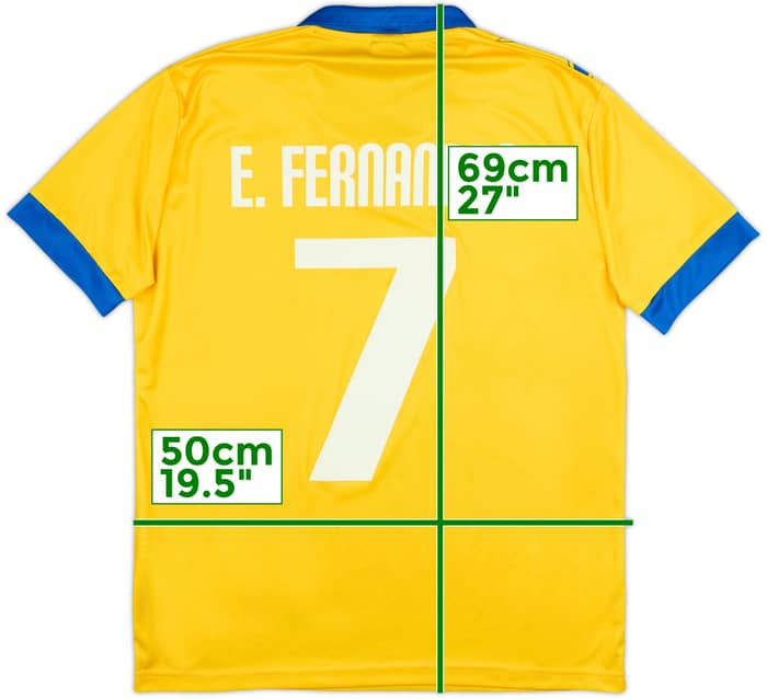 2015-16 FC Sion European Third Shirt E. Fernandes #7 - 8/10 - (S)