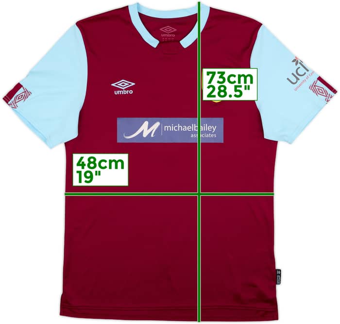 Camiseta de local del Burnley 2019-20 #3 - 8/10 - (M)