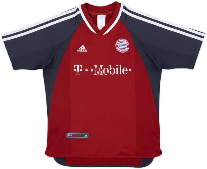 2001-02 Bayern Munich Home Shirt Scholl #7 - 5/10 - (L.Boys)